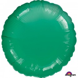 Globo verde redondo 45 cm helio o aire 18