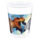 Vasos Jurasic World dinosaurios 8 uds