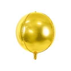 Globo oro 40 cm redondo orbz