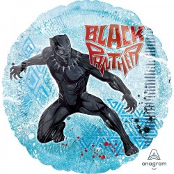 Globo Black Panther 45 cm foil helio o aire