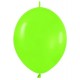 Globo Link O Loon 12 Verde Lima Sempertex 25 uds 30 cm cadena