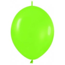 Globo Link-O-Loon 12 Verde Lima Sempertex 25 uds 30 cm cadena