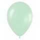Globo Sempertex R12 30 cm Satin Verde 50 uds