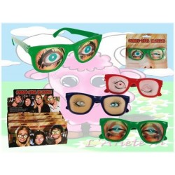 Gafas ojos efecto 3d