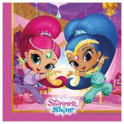 Servilletas Shimmer and Shine 20 uds cumpleanos