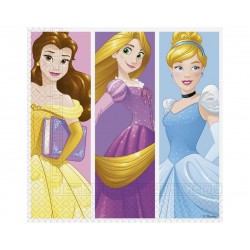 Servilletas cumpleanos Princesas Disney 20 uds