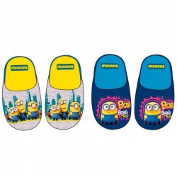 Zapatillas minions casa infatiles talla 29 30 azules