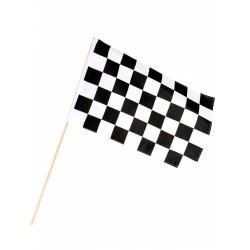 Bandera a cuadros formula 1 carrera coches
