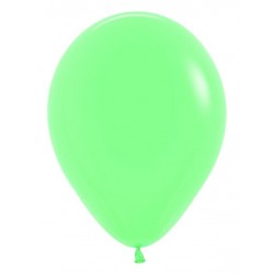 Globo verde menta de 30 cm 12 bolsa 12 uds
