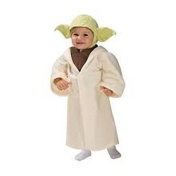 Disfraz Yoda talla 24 meses infantil