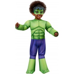 Disfraz Hulk musculoso para nino talla 3 4 anos