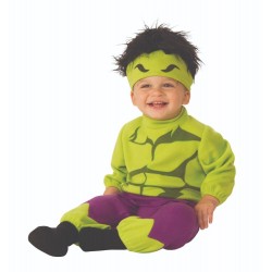 Disfraz Hulk para bebe talla 6 12 meses