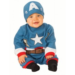 Disfraz Capitan America para bebe talla 6 12 meses