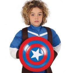 Escudo superheroe con estrella 32 cm infantil para nino