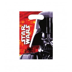 Bolsas cumpleanos Star Wars 6 uds