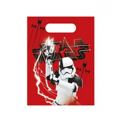 Bolsas cumpleanos Star Wars 6 uds