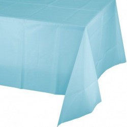 Mantel azul pastel 274x137 cm