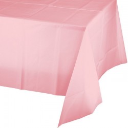 Mantel rosa pastel 274x137 cm