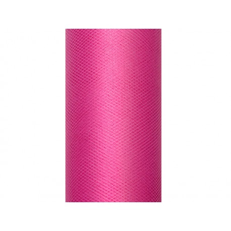 Tul rosa en rollo 20 mt x 8 cm