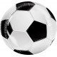 Platos balon de futbol 10 uds 23 cm