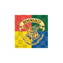 Servilletas Harry Potter Hogwarts 20 uds 33 cm