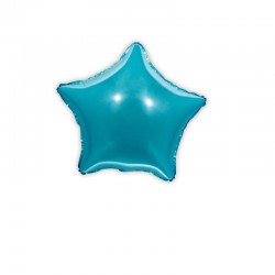 Globo estrella azul foil de 45 cm