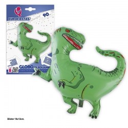 Globo dinosauirio verde 90 cm