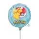 Globo Picachu 23 cm con palito