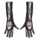 Guantes catrina dia de muertos para adulto 40 cm