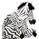 Mascara Zebra de latex para adulto