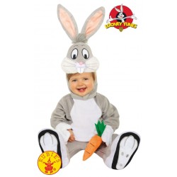 Disfraz Bugs Bunny para bebe talla 1 2 anos